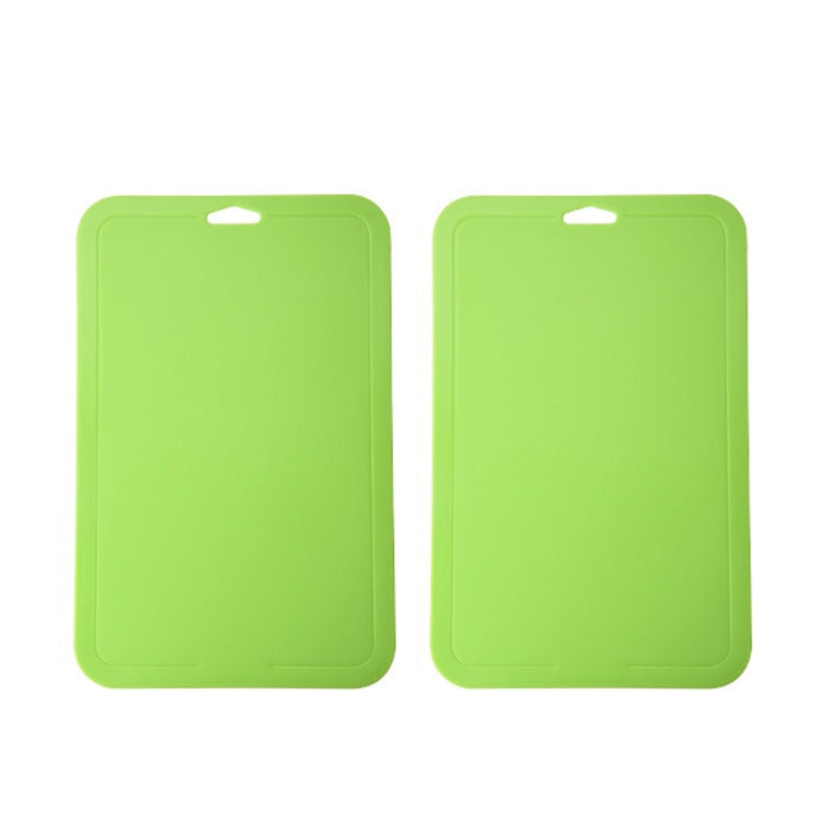 2pcs Baby Auxiliary Cutting Board Fruit and Vegetable Cutting Plastic Board, 2pcs Pink, 2pcs Blue, 2pcs Green