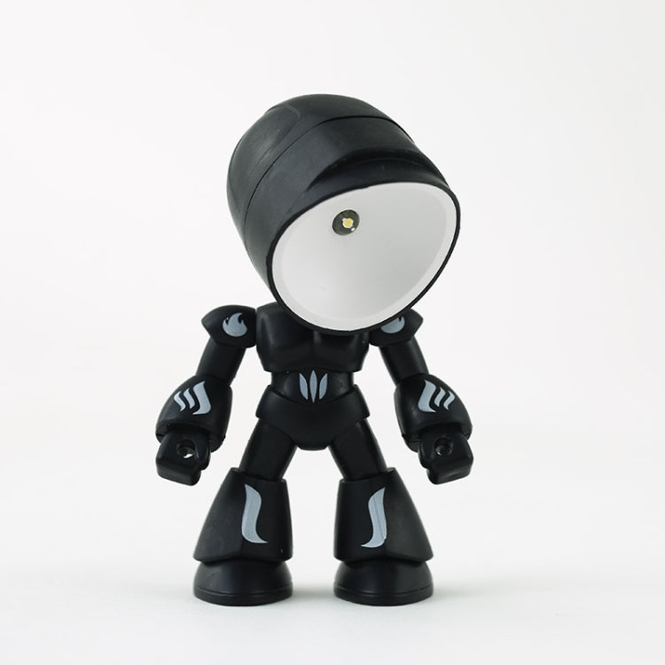 9622 LED Mini Foldable Cartoon Policeman Night Light Desktop Magnetic Desk Lamp, 9622 (Green), 9622 (Blue), 9622 (White), 9622 (Red), 9622 (Black), 9622 (Yellow)