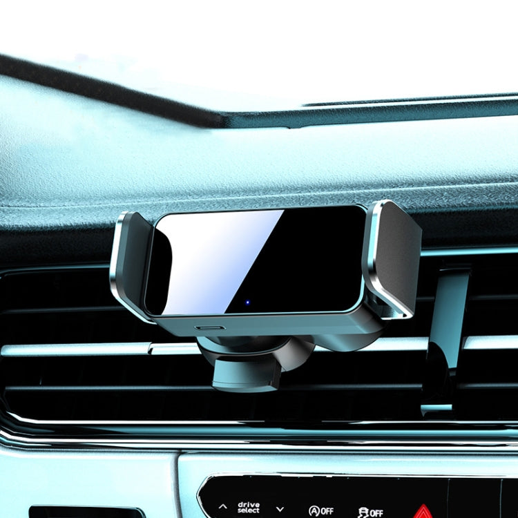 Car Air Outlet Smart Navigation Electric Mobile Phone Holder, 660 Black, 660 Gray, 661 Clamping, 661 Paste