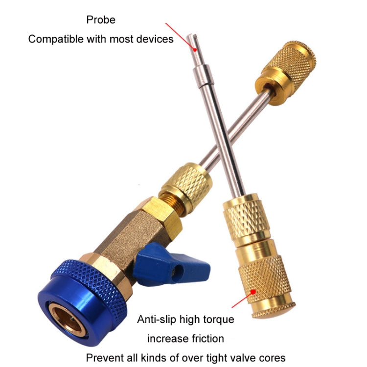 Automobile Air Conditioning Pipe Valve Core Disassembly Tool, High Pressure, Low Pressure