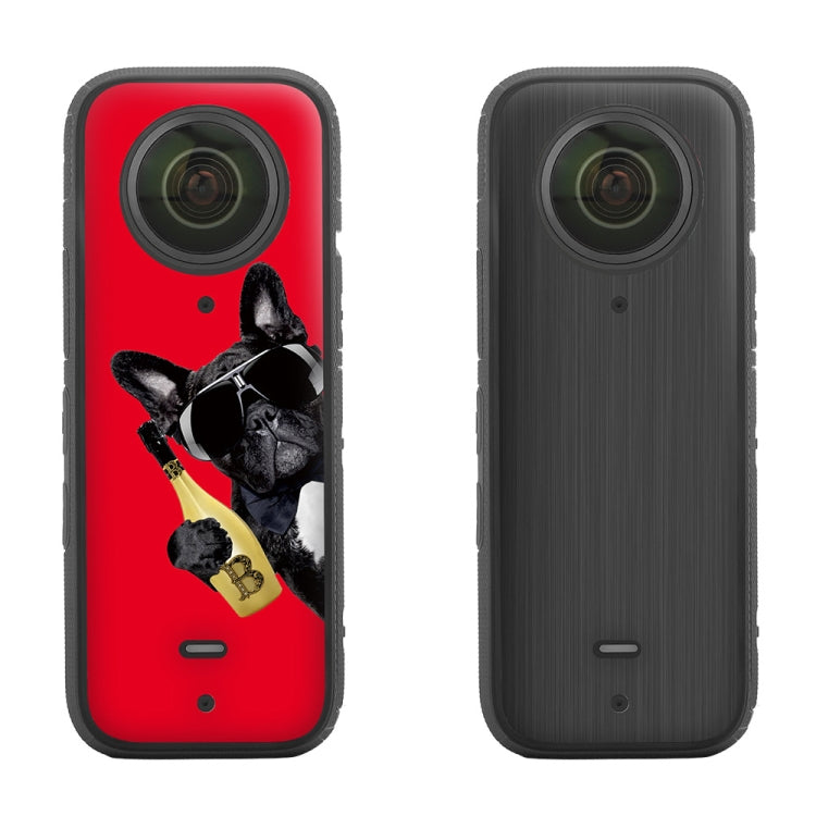 ملصقات فيلم حماية من مادة البولي فينيل كلوريد من Sunnylife IST-TZ485 لكاميرا DJI Insta360 X3 البانورامية