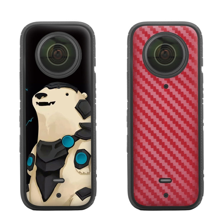 ملصقات فيلم حماية من مادة البولي فينيل كلوريد من Sunnylife IST-TZ485 لكاميرا DJI Insta360 X3 البانورامية
