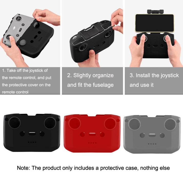 غطاء حماية سيليكون لجهاز التحكم عن بعد BRDRC DJI-7559 لـ DJI Mavic 3 / Mini 3 / 3 Pro، لـ DJI Mavic 3 / Mini 3 / 3 Pro (أسود)، لـ DJI Mavic 3 / Mini 3 / 3 Pro (أحمر)، لـ DJI Mavic 3 / Mini 3 / 3 Pro (رمادي)