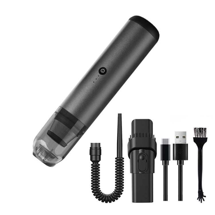 Pinjia P12 High Power Handheld Wireless Vehicles / Household Vacuum Cleaner, P12 Wine Red, P12 Elegant Black