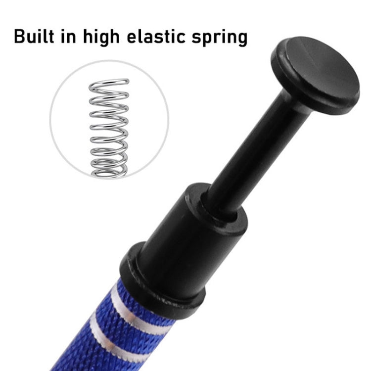 2pcs IC Chip Picker Electronic Component Parts Picker Capacitor IC Grabber Clips, 2pcs Blue, 2pcs Black, 2pcs Gold, 2pcs Silver, 2pcs Red, 2pcs Dark Brown