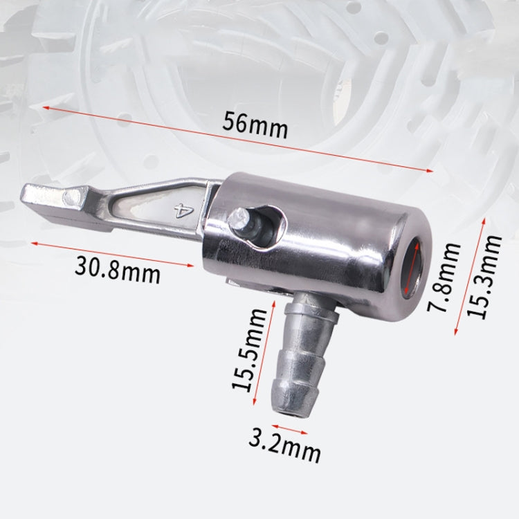 2pcs Vehicle Inflatable Pump Tube Joint Tire Mouth Gas Mouth Tube Fast Connector, Inflatable Pump Adapter, Inflatable Pump Adapter No Deflating, Inflatable Pump Adapter Relieved