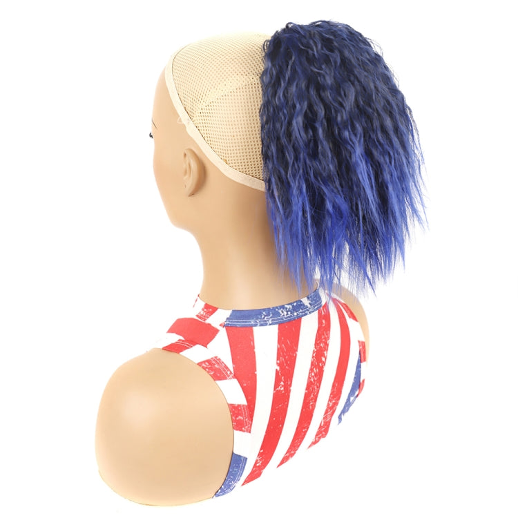 LS868 Drawstring Fixed Corn Perm Curly Wig Fluffy Short Ponytail Wigs, 1B, 1BH27, 1BH30, 1BH33, 1BH613, 1BHBlue2, 1BHBug, 1BT27, 1BT30, 1BTBlue2, 1BTBug, 2, 4, 4H27, 16, 27, 27H613, 30, 33, 2312, Blue2, Bug, 73C