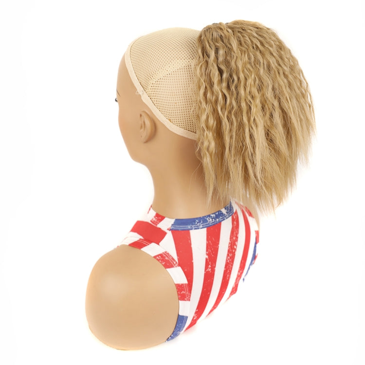 LS868 Drawstring Fixed Corn Perm Curly Wig Fluffy Short Ponytail Wigs, 1B, 1BH27, 1BH30, 1BH33, 1BH613, 1BHBlue2, 1BHBug, 1BT27, 1BT30, 1BTBlue2, 1BTBug, 2, 4, 4H27, 16, 27, 27H613, 30, 33, 2312, Blue2, Bug, 73C