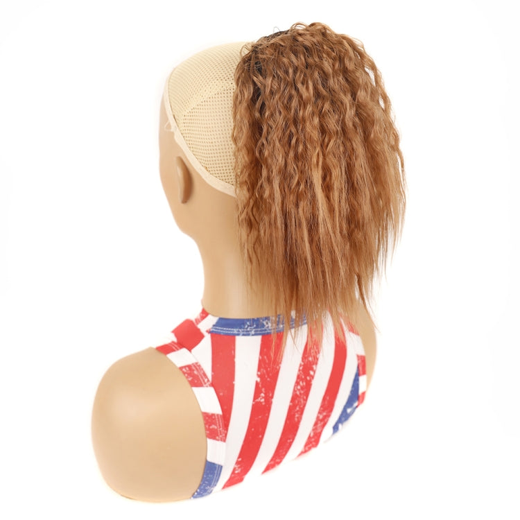 LS868 Drawstring Fixed Corn Perm Curly Wig Fluffy Short Ponytail Wigs, 1B, 1BH27, 1BH30, 1BH33, 1BH613, 1BHBlue2, 1BHBug, 1BT27, 1BT30, 1BTBlue2, 1BTBug, 2, 4, 4H27, 16, 27, 27H613, 30, 33, 2312, Blue2, Bug, 73C