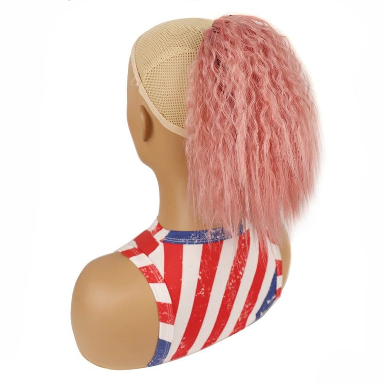 LS868 Drawstring Fixed Corn Perm Curly Wig Fluffy Short Ponytail Wigs, 1B, 1BH27, 1BH30, 1BH33, 1BH613, 1BHBlue2, 1BHBug, 1BT27, 1BT30, 1BTBlue2, 1BTBug, 2, 4, 4H27, 16, 27, 27H613, 30, 33, 2312, Blue2, Bug, 73C