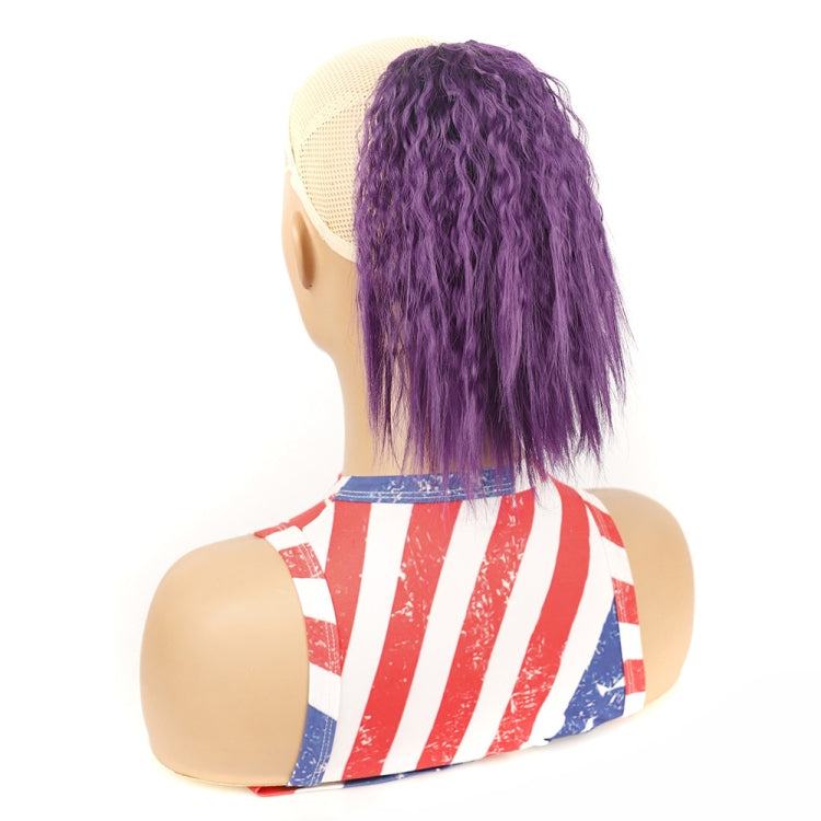 LS868 Drawstring Fixed Corn Perm Curly Wig Fluffy Short Ponytail Wigs, 1B, 1BH27, 1BH30, 1BH33, 1BH613, 1BHBlue2, 1BHBug, 1BT27, 1BT30, 1BTBlue2, 1BTBug, 2, 4, 4H27, 16, 27, 27H613, 30, 33, 2312, Blue2, Bug, 73C