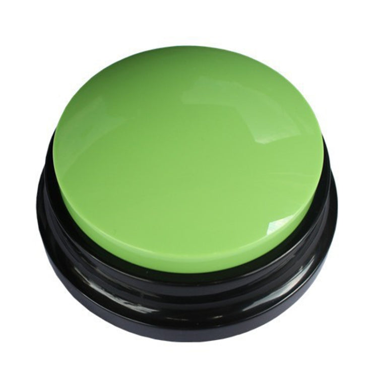Pet Communication Button Dog Vocal Box Recording Vocalizer, Style: Recording Model, Rose Red, Pink, Yellow, Lake Blue, White, Dark Blue, Light Blue, Green, Purple, Red, Orange