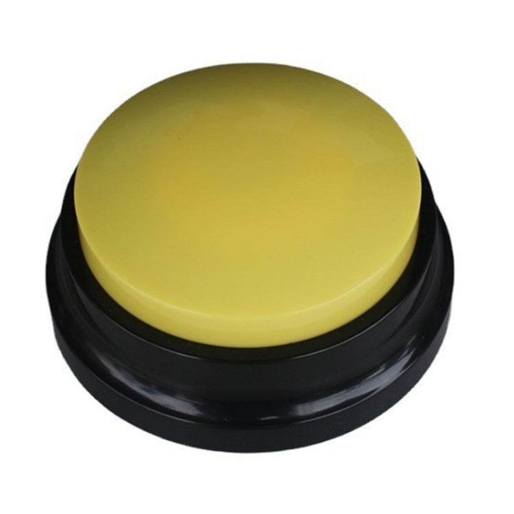 Pet Communication Button Dog Vocal Box Recording Vocalizer, Style: Recording Model, Rose Red, Pink, Yellow, Lake Blue, White, Dark Blue, Light Blue, Green, Purple, Red, Orange