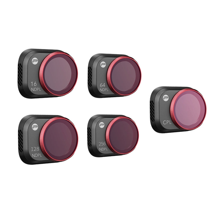 فلتر طائرة بدون طيار من سبائك الألومنيوم PGYTECH لـ DJI Mini 3، المواصفات: UV، CPL، ND 16/64/128/256، CPL+NDPL 16/64/128/256