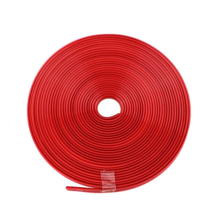 8m/roll Car Wheel General Sticker Modified Protection Sticker Anti-collision Strip, 1roll Green, 1roll Orange, 1roll Gray, 1roll White, 1roll Black, 1roll Red, 1roll Yellow, 1roll Pink, 1roll Purple, 1roll Blue