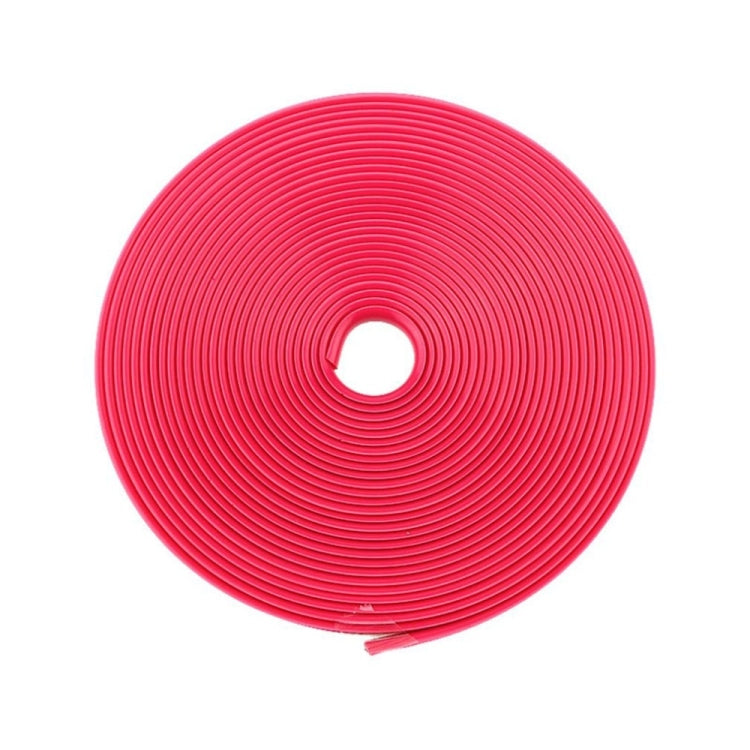 8m/roll Car Wheel General Sticker Modified Protection Sticker Anti-collision Strip, 1roll Green, 1roll Orange, 1roll Gray, 1roll White, 1roll Black, 1roll Red, 1roll Yellow, 1roll Pink, 1roll Purple, 1roll Blue