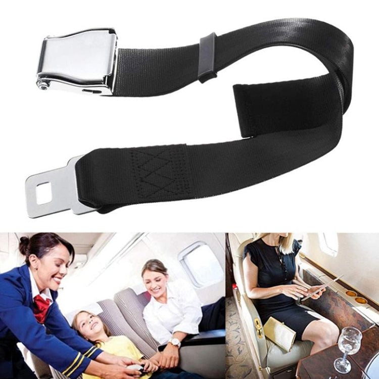 Two Point Aircraft Buckle Adjustable Seat Belt Extended Band, Aircraft Buckle Seat Belt(Black), Aircraft Buckle Seat Belt(Gray)
