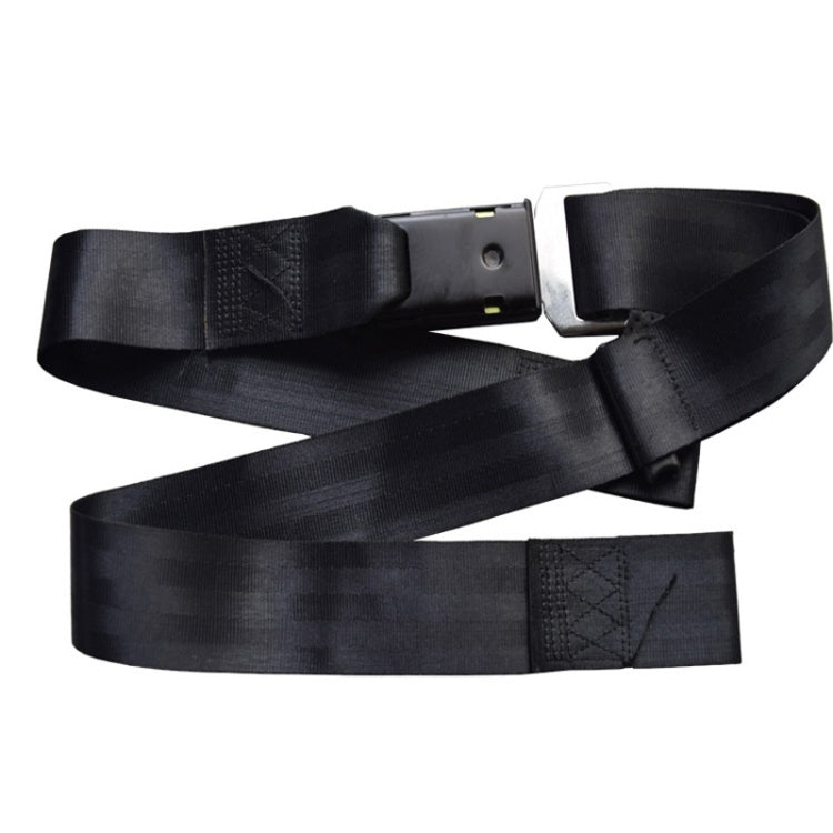2pcs B7 Free Installation Motorcycle / Stretcher / Electric Wheelchair Seat Belt, Seat Belt (Black)