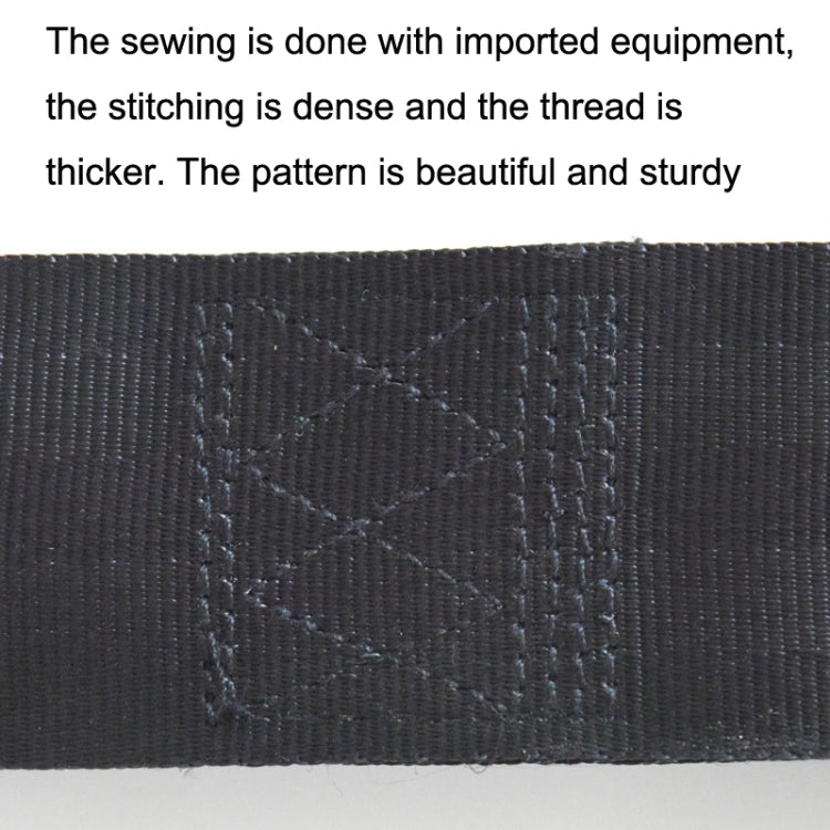 2pcs B7 Free Installation Motorcycle / Stretcher / Electric Wheelchair Seat Belt, Seat Belt (Black)