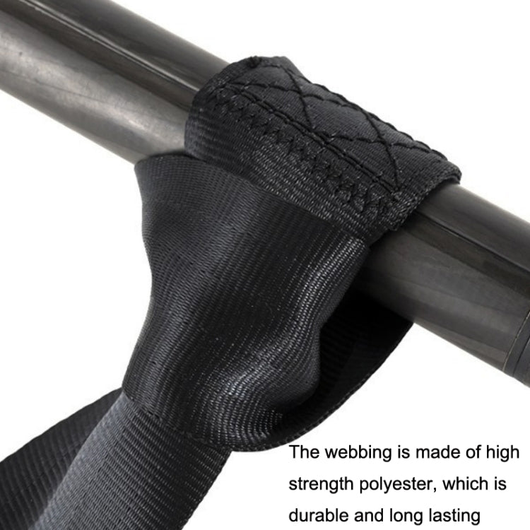 2pcs B7 Free Installation Motorcycle / Stretcher / Electric Wheelchair Seat Belt, Seat Belt (Black)