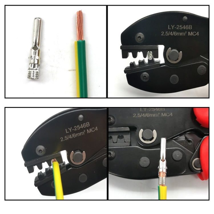 Photovoltaic Connector Crimping Pliers Solar Panel Installation Tools, Set 1, Set 2, Set 3, Set 4, 731, LY-2546b, 2546B, 7inch Clamp