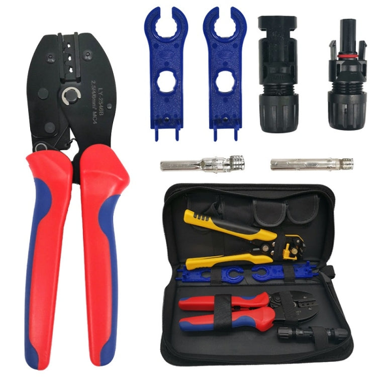 Photovoltaic Connector Crimping Pliers Solar Panel Installation Tools, Set 1, Set 2, Set 3, Set 4, 731, LY-2546b, 2546B, 7inch Clamp