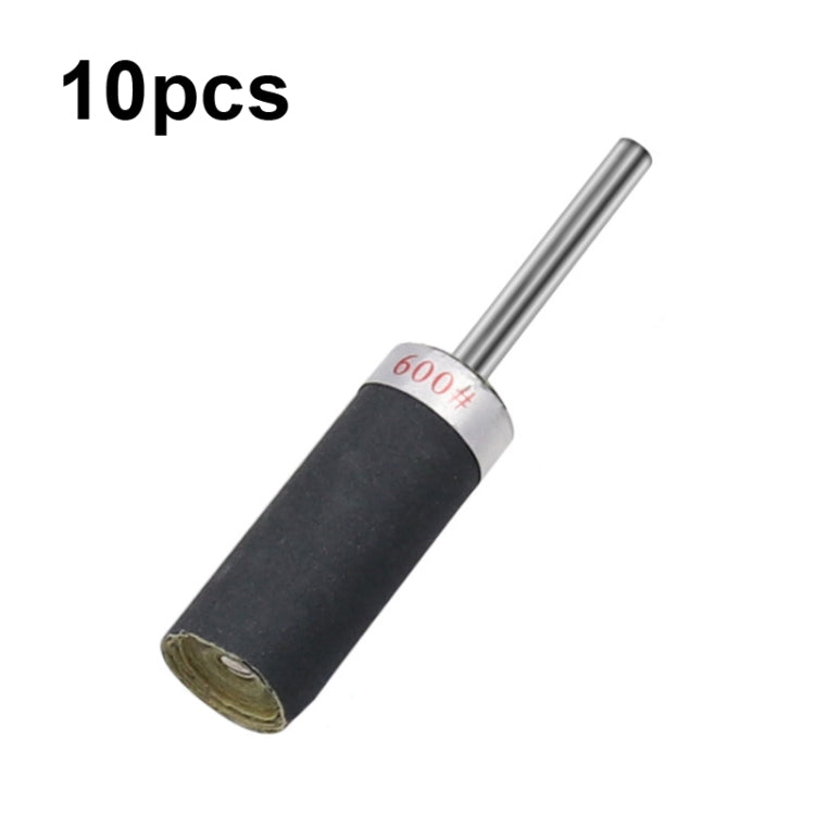 10pcs 3mm Handle Mirror Polishing Paper Stick, Mesh:, 180, 240, 320, 400, 600, 800, 1000, 1200, 1500, 2000