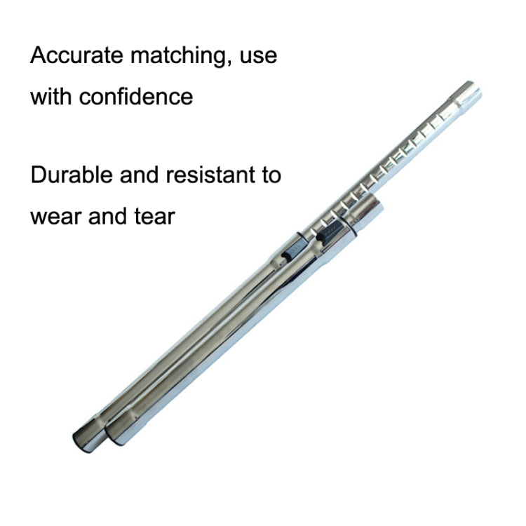 For Midea Vacuum Cleaner Accessories Straight Tube Telescopic Rods Extension Tube Inner Diameter 35mm, Extension Tube