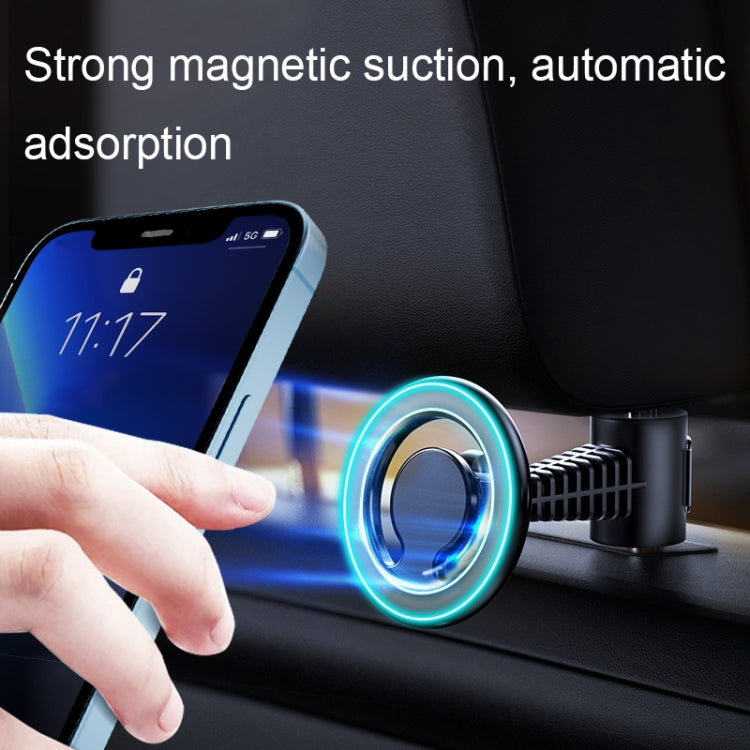 D19 Car Magnetic Mobile Phone Holder Rotatable Metal Navigation Bracket, Spec:, D19 Air Outlet (Black), D19 Seat (Black), D19 Seat (Silver), D19 Sticker (Black), D19 Sticker (Silver), D19 Air Outlet (Silver), D19 Extended (Black), D19 Extended (Silver)