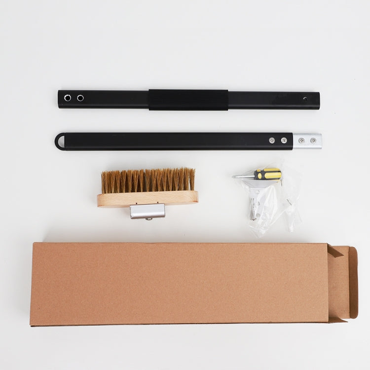 Thickened Oven Brush Home Transfer Shovel Oven Brush, 40cm Alloy Handle