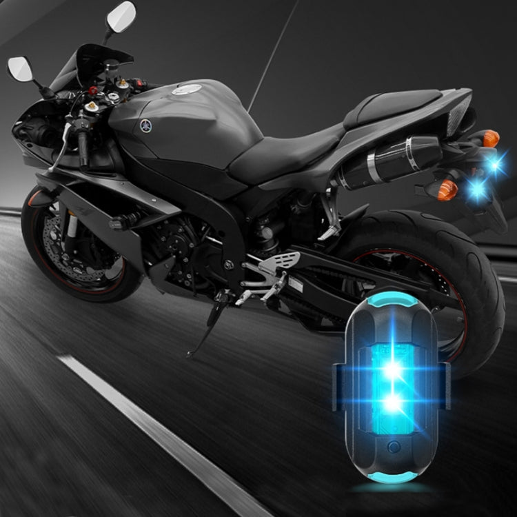Vibration Remote Control Induction Motorcycle Wireless Strong Magnetic Warning Flash Light, 1 Light +1 RC, 2 Light +1 RC, 4 Light +1 RC