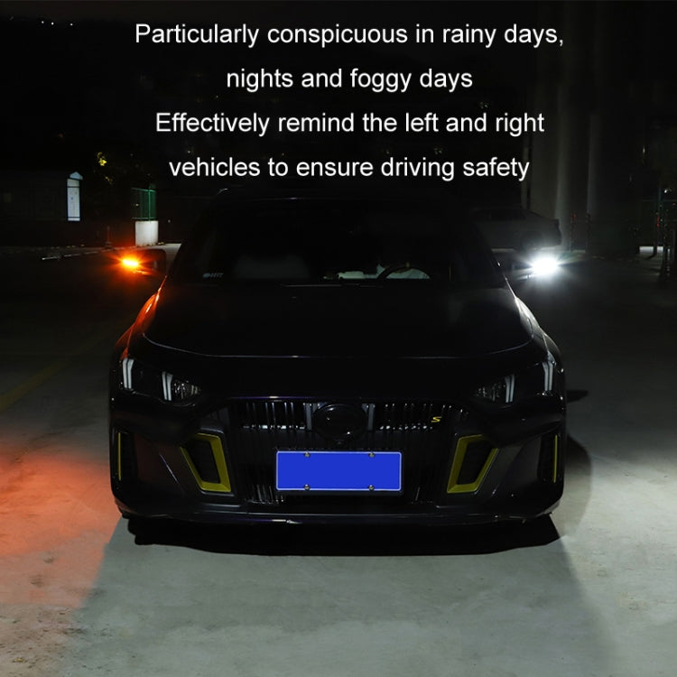 Car Rearview Mirror Decoration LED Streamer Turn Signal, Length: 14cm A Pair, 14cm A Pair, 18cm A Pair