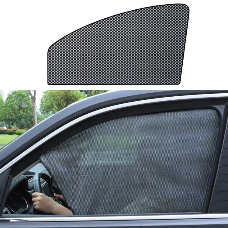 Car Sunshade Magnetic Iron Reflective Mesh Gauze Sunscreen Heat Insulation Sunshade Baffle, Front Window Driving, Front Window Co-driving, Rear Window Square