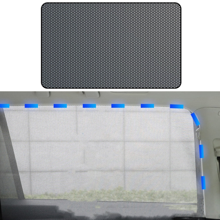 Car Sunshade Magnetic Iron Reflective Mesh Gauze Sunscreen Heat Insulation Sunshade Baffle, Front Window Driving, Front Window Co-driving, Rear Window Square
