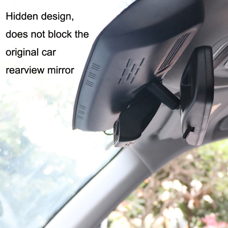 Hidden Driving Recorder WiFi Phone Connecting Car Parking Monitoring 1080P HD Recorder