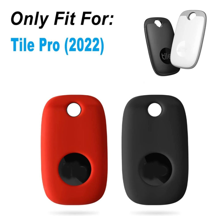 For Tile Mate Pro Tracker Silicone Case One-piece Design Protective Cover