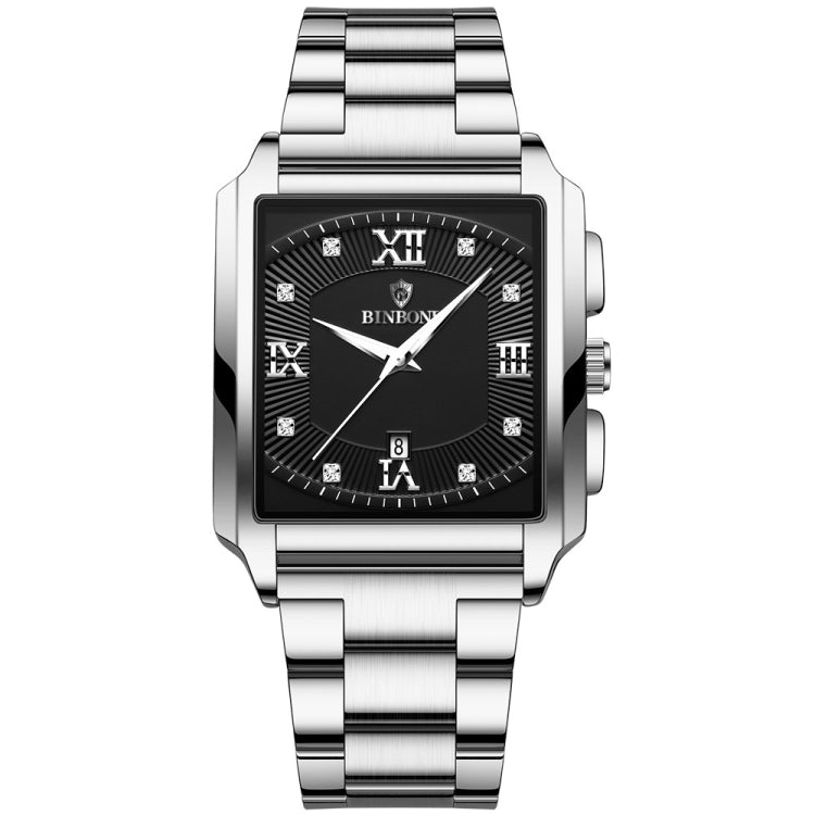 BINBOND B4143 Rectangular Outdoor Men Waterproof Quartz Watches