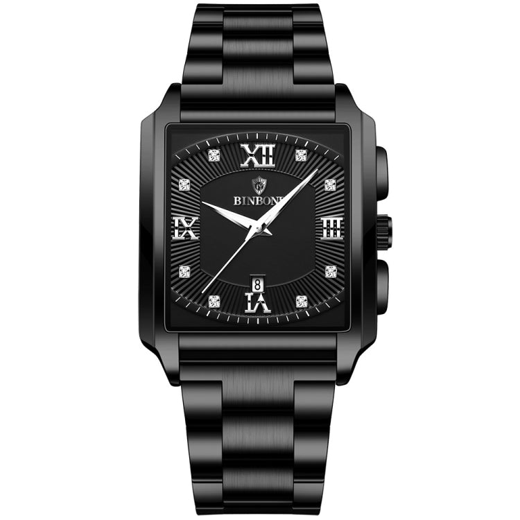 BINBOND B4143 Rectangular Outdoor Men Waterproof Quartz Watches