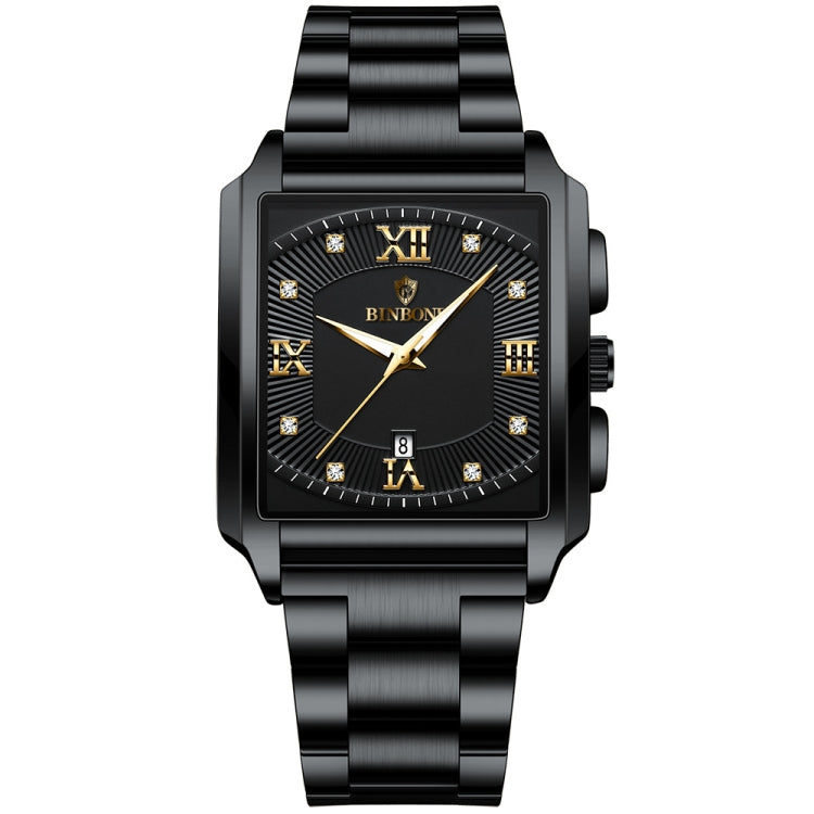 BINBOND B4143 Rectangular Outdoor Men Waterproof Quartz Watches