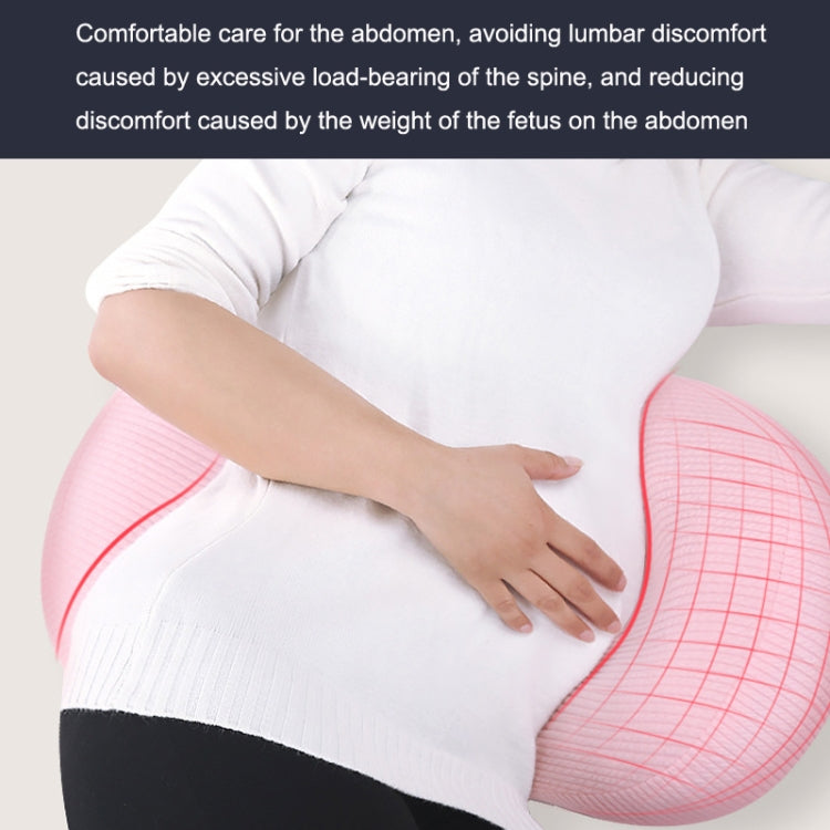 Pregnant Waist Support Cotton Pillow Side Sleepers Cushion Removable and Washable Abdomen Pillow, Pink, Green, Gray
