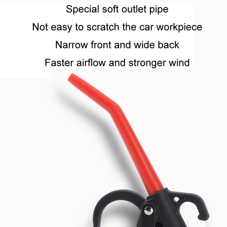 Car Beauty Cleaning High Pressure Pneumatic Plastic Dust Blower, Long Blow, Short Blow, Flat Blow