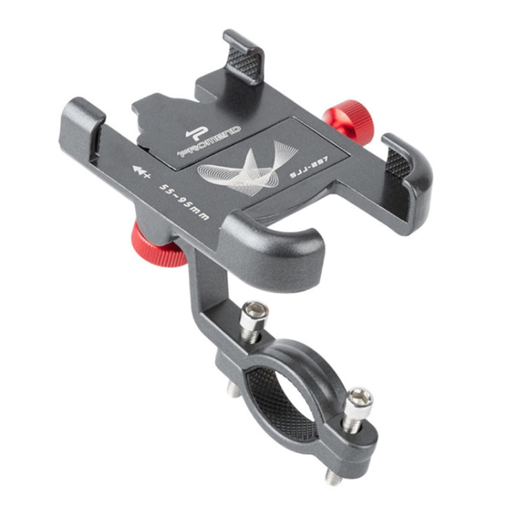 PROMEND SJJ-297 Aluminum Alloy Rotation Adjustable Bicycle Mobile Phone Bracket