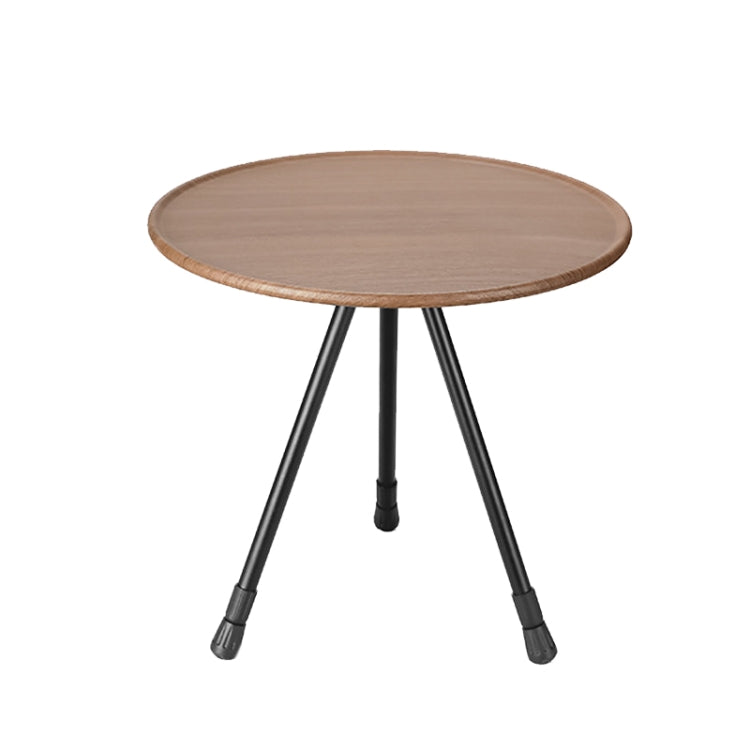 Outdoor Aluminum Alloy Folding Small Round Table Portable Liftable Camping Table