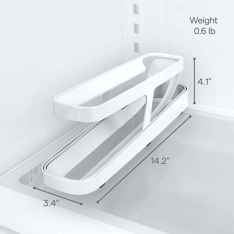 Automatic Eggs Storage Box Refrigerator Egg Dispenser Plastic Rolling Eggs Holder Container