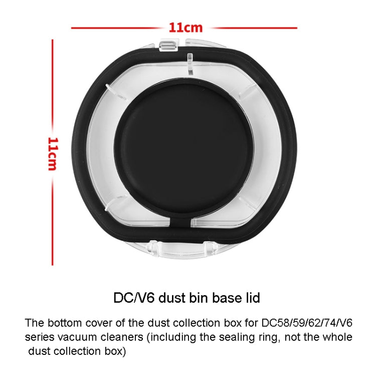For Dyson V10 Slim / V12 Slim / V12 Dust Bin Sealing Ring Vacuum Cleaner Replacement Accessories