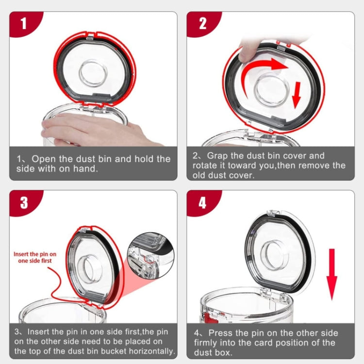 For Dyson V10 Slim / V12 Slim / V12 Dust Bin Sealing Ring Vacuum Cleaner Replacement Accessories