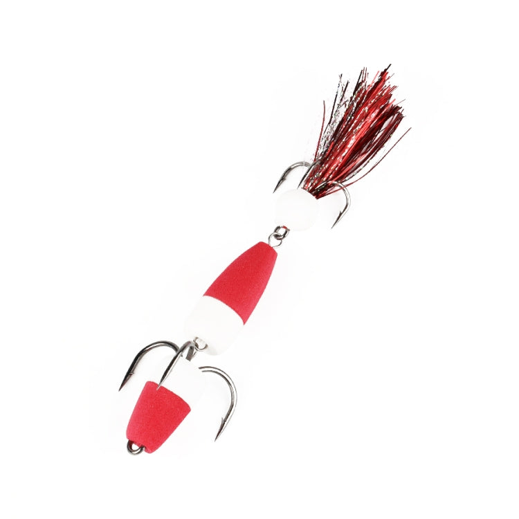 W.P.E PMG-M Foam Hook Soft Worm Bait Three Anchor Hook Fake Lures