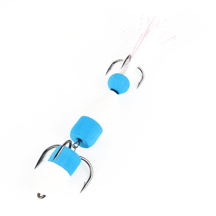 W.P.E PMG-M Foam Hook Soft Worm Bait Three Anchor Hook Fake Lures