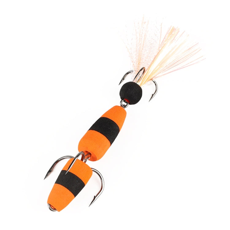 W.P.E PMG-M Foam Hook Soft Worm Bait Three Anchor Hook Fake Lures