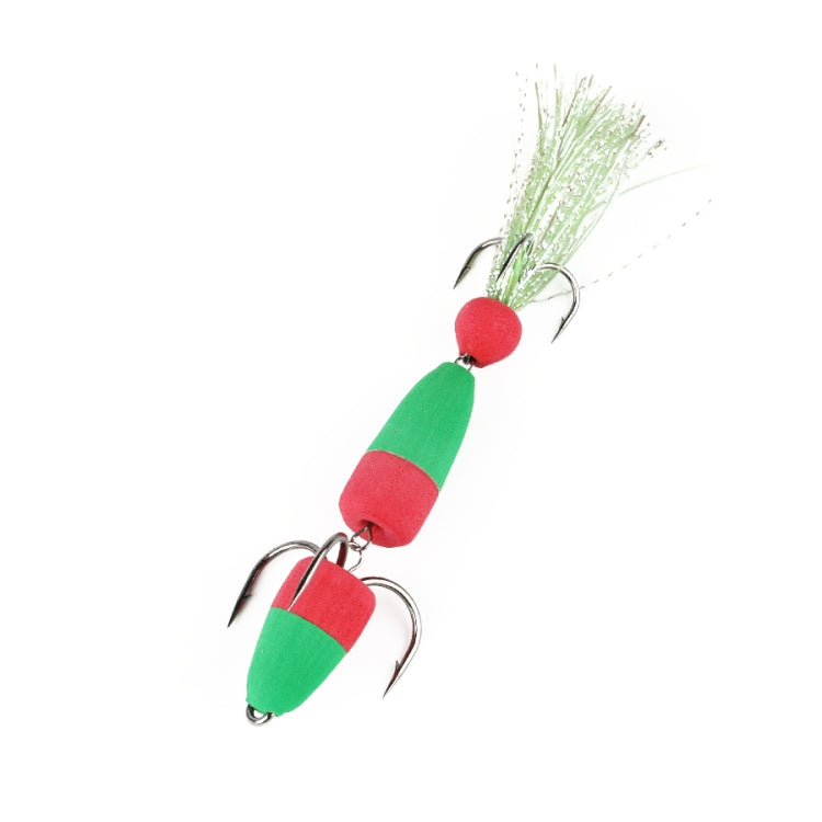 W.P.E PMG-M Foam Hook Soft Worm Bait Three Anchor Hook Fake Lures